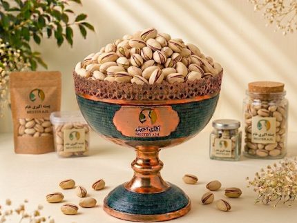 پسته فندقی شور تازه و درجه یک - آقای آجیل