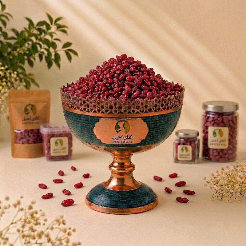 زرشک پفکی تازه و درجه یک - آقای آجیل